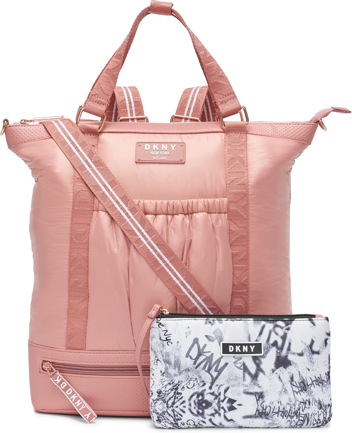 DKNY Do640ug1-ros-one Gr Bolso de embarque para Mujer, Primrose, Talla única Bolsos Mujer Naty Shop Default Title