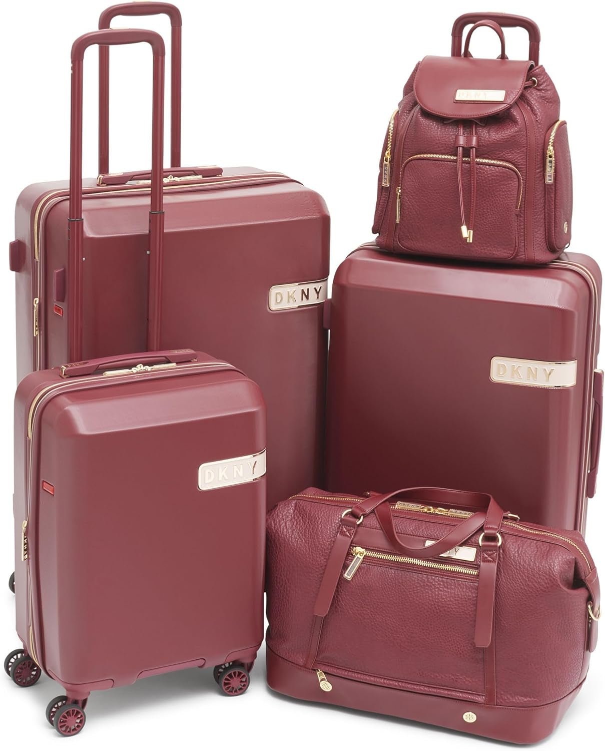 DKNY Duffel Softside Weekender Equipaje, Vino Tinto, Vino, Duffel Softside Weekender Equipaje Equipaje y material de viaje Naty Shop