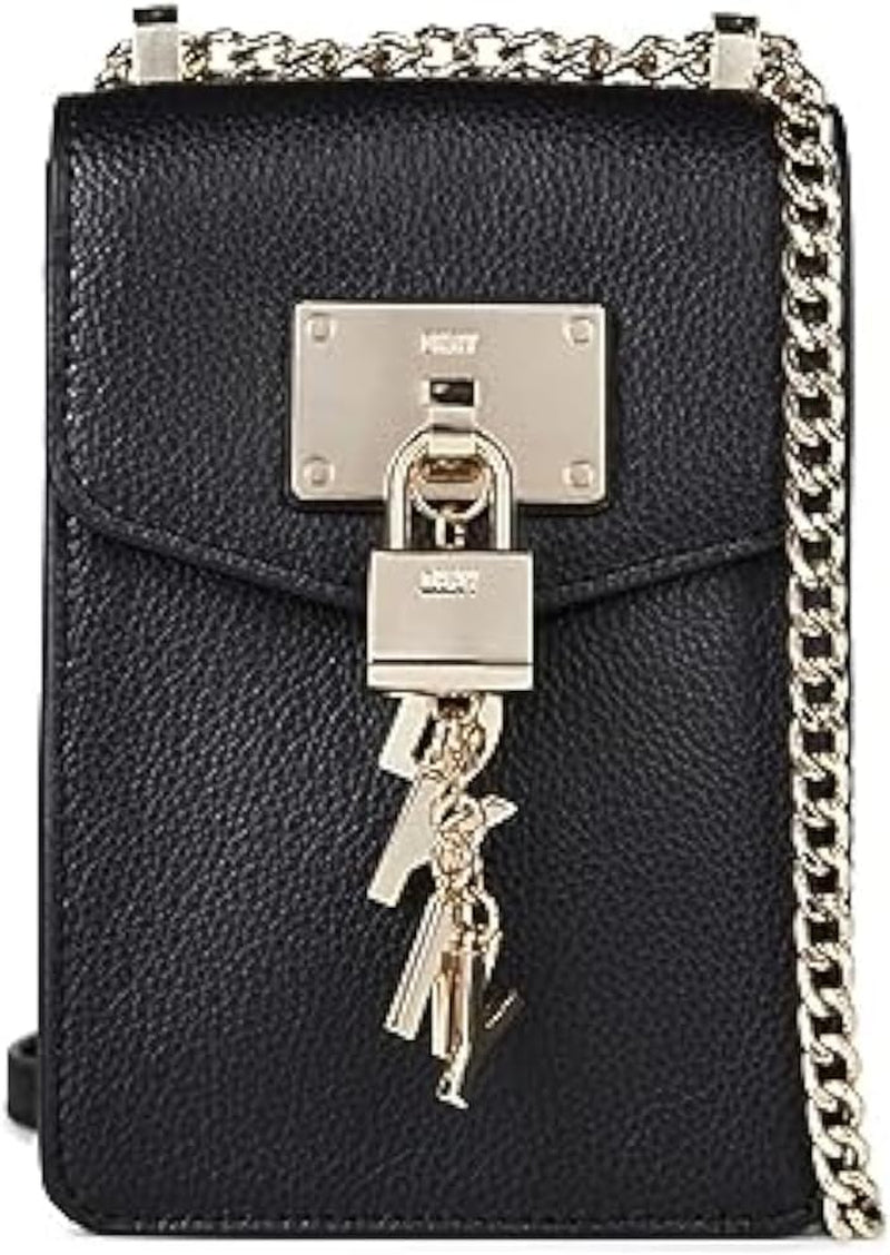 DKNY Bolso bandolera Elissa N/S Mujer Bolsos Naty Shop Black / Gold