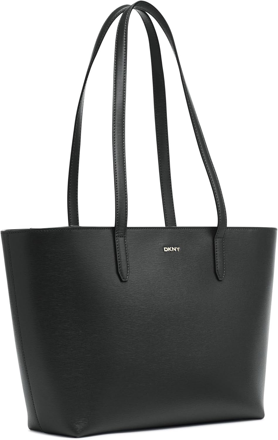 DKNY Bolso Tote Bryant Medium De Piel Para Mujer, Negro / Dorado Bolsos Mujer Naty Shop