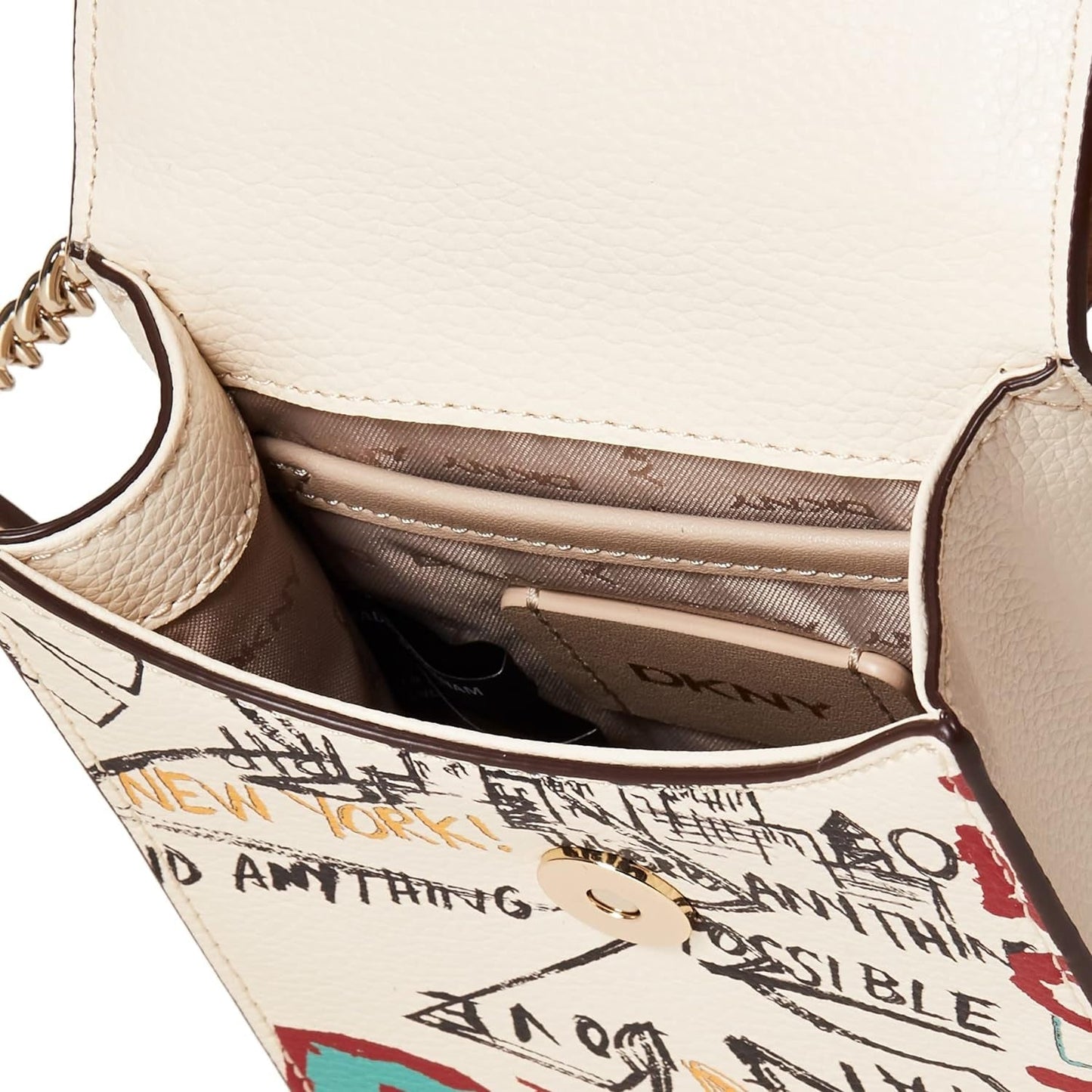 DKNY Bandolera Elissa N/S Phone Cr Mujer, Talla Única Bolsos Mujer Naty Shop