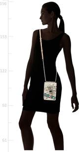 DKNY Bandolera Elissa N/S Phone Cr Mujer, Talla Única Bolsos Mujer Naty Shop