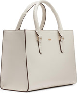 DKNY Perri Satchel de Mujer con Charm de Logo, Talla única Bolsos Mujer Naty Shop