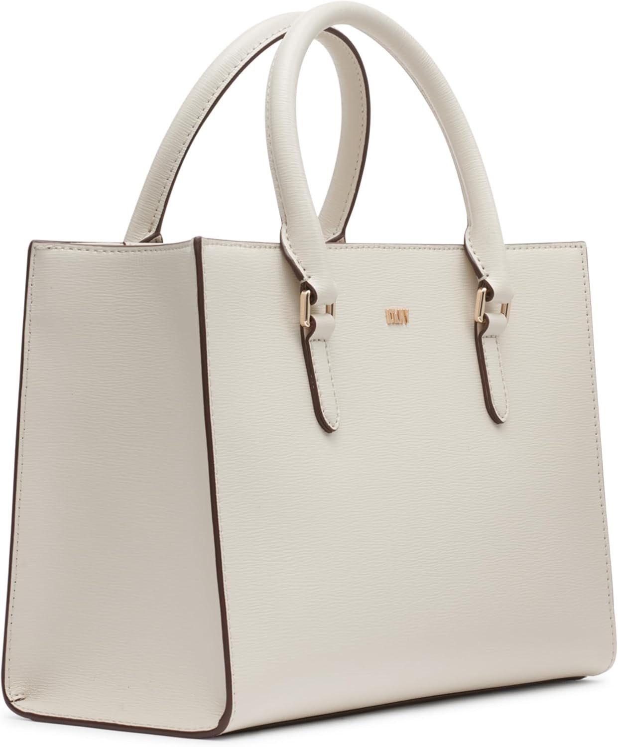 DKNY Perri Satchel de Mujer con Charm de Logo, Talla única Bolsos Mujer Naty Shop