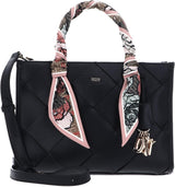 DKNY Bolso de mano para mujer Bolsos de mujer Naty Shop Negro / Dorado
