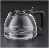 Cafetera Russell Hobbs [Temporizador digital, cabezal de ducha para una extracción y aroma óptimos] Textures+ (1 a 12 tazas, jarra de vidrio de 1,25 L, plato calentador, sistema antigoteo) Cafetera de filtro 22620-56