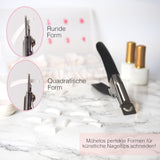 ® Uñas artificiales adhesivas 500 piezas de uñas postizas - Uñas de gel estables - Uñas de calidad de estudio (color natural)