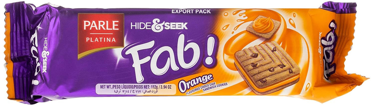 - Galletas de naranja Fab H&S, (1 x 112 g)