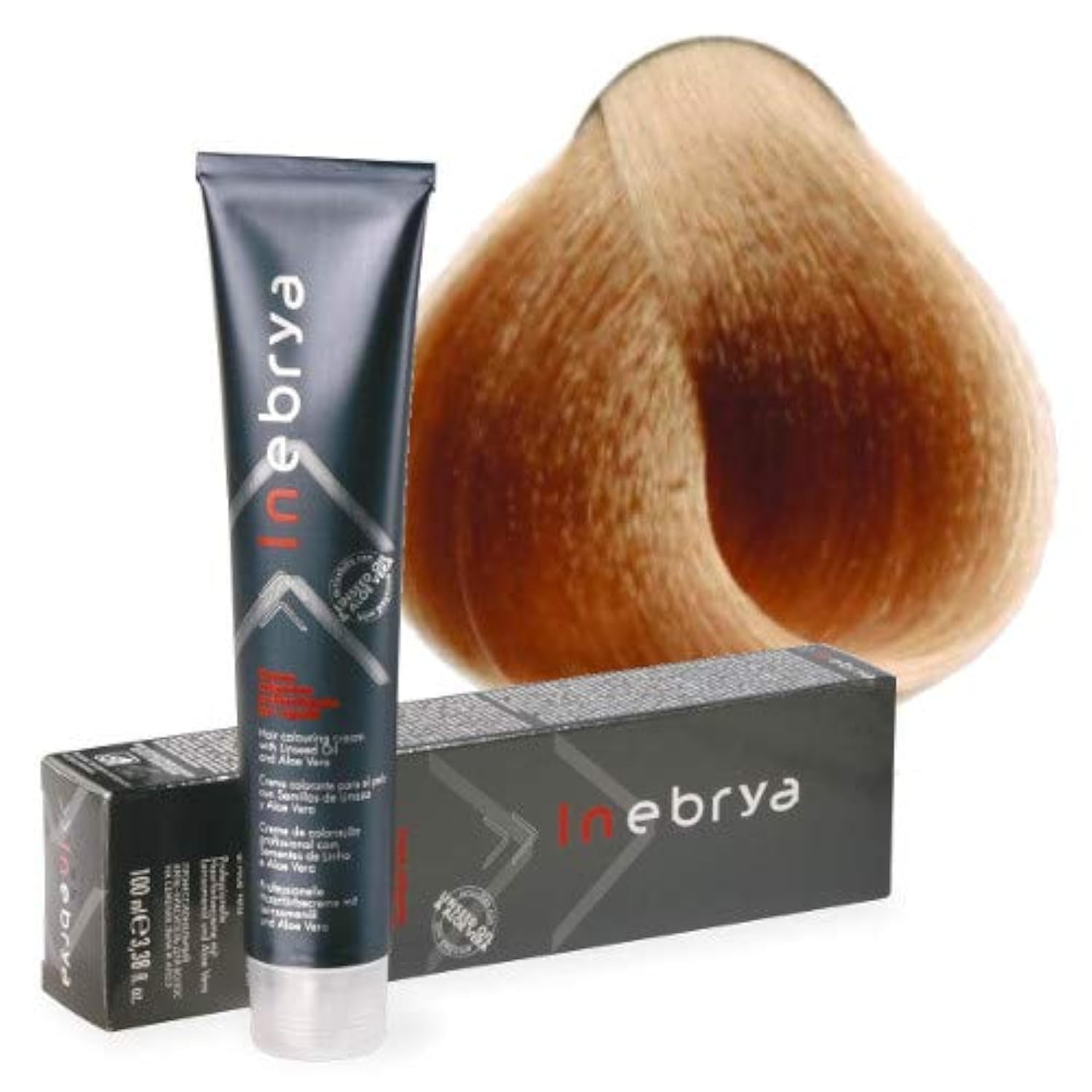 Coloración permanente en crema con linaza y aloe vera 100ml (- 7.0 Rubio) Tinte Naty Shop 10/3 Rubio platino claro dorado 100 Ml (1 pack)