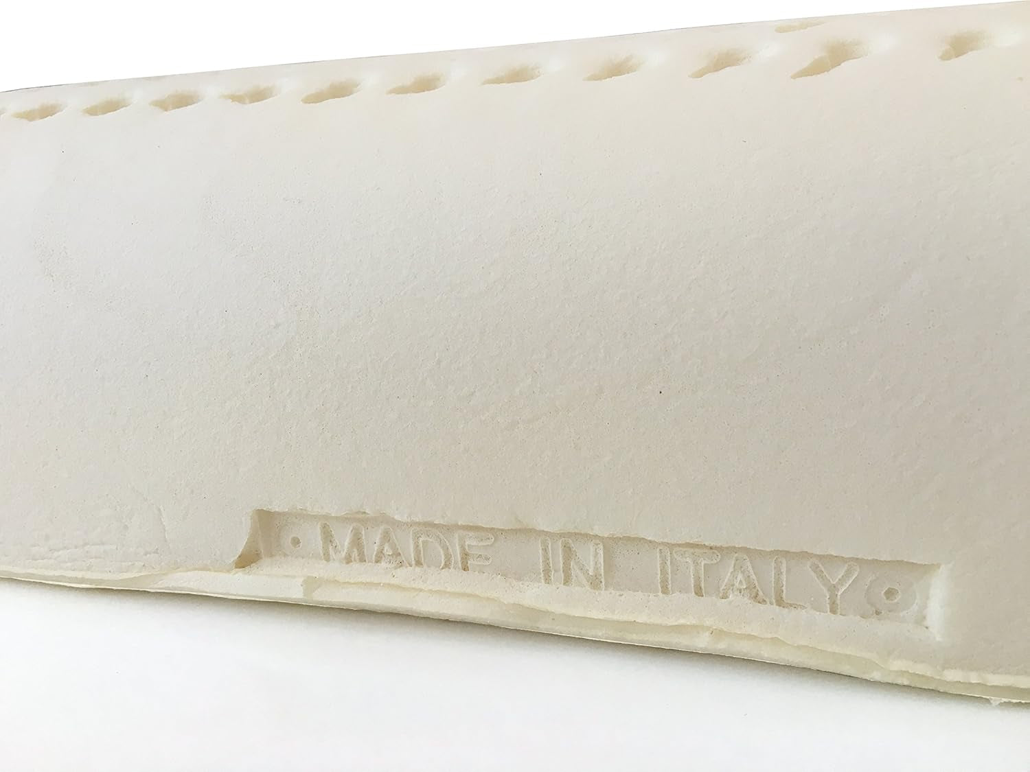 Almohada de látex natural Modelo Doble Onda - Almohada de látex perforada Ultra transpirable Recuperación natural y saludable - Máximo confort Ergonómico Antibacteriano - 100% Made in Italy Almohadas estándar Naty Shop