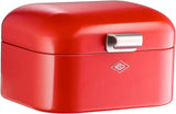 Wesco 235 001 Panera Mini Grandy 17 x 18 x 12 cm (largo/ancho/alto) rosa, acero inoxidable Cajas para guardar alimentos Naty Shop Rojo