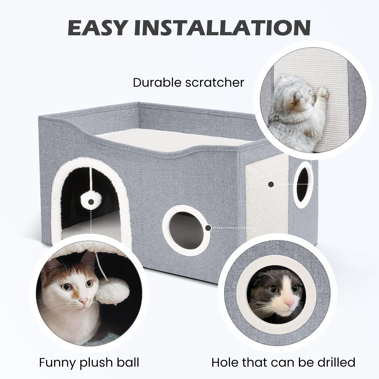 Mantas y Muebles, Mascotas, Casas y Cuevas, Gatos, Camas para gatos, Gatos - camas, colchones