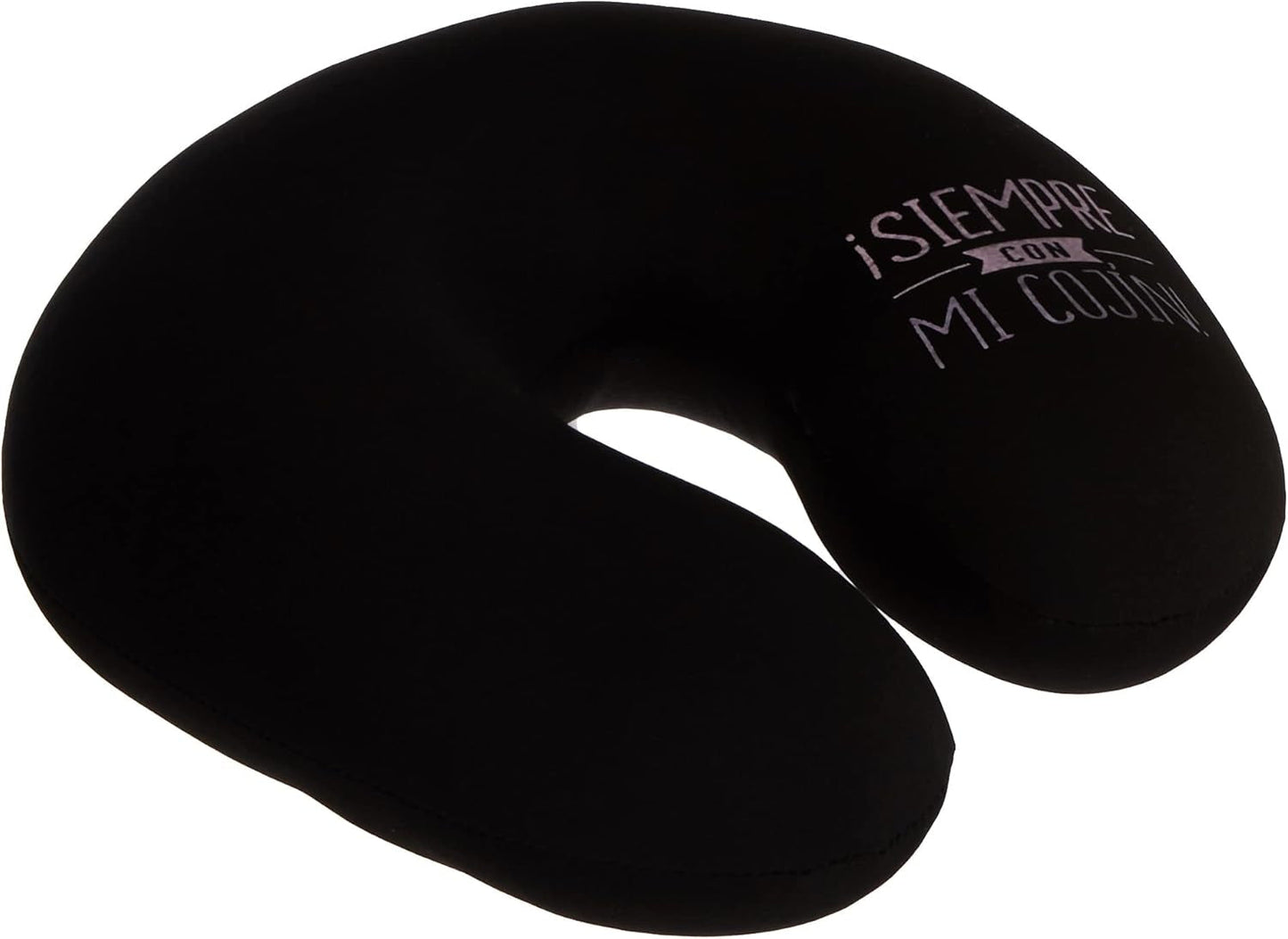 LAG VO1126- Almohada De Viaje, 26 Cm, Color Rosa, Negro Y Azul Multicolor Talla Única Almohadas De Viaje Naty Shop