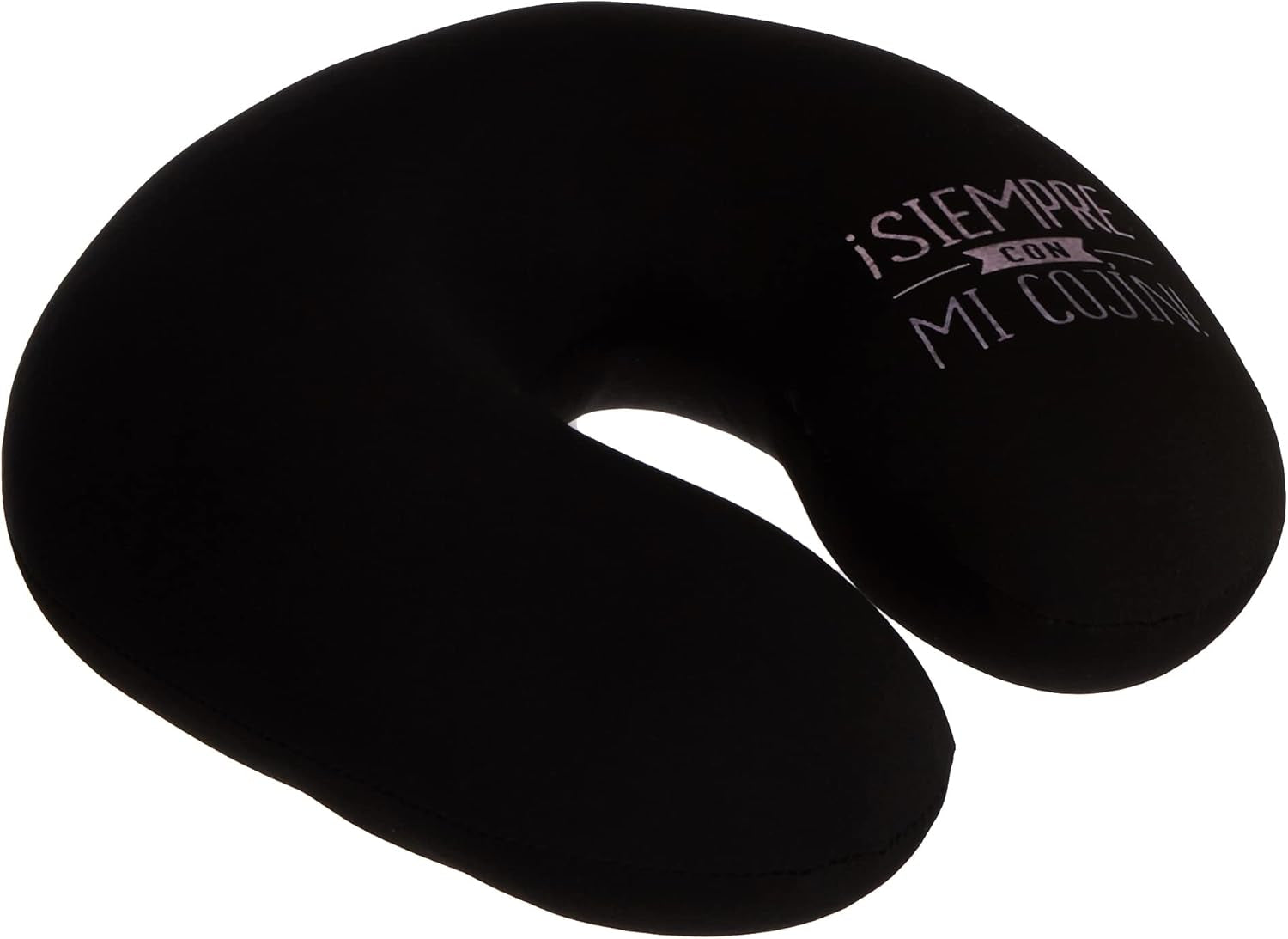 LAG VO1126- Almohada De Viaje, 26 Cm, Color Rosa, Negro Y Azul Multicolor Talla Única Almohadas De Viaje Naty Shop