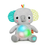 Bright Starts, Elefante bebé Hug-a-bye con luces, canciones, diferentes texturas y más, multicolor Bebe Toys Naty Shop Título predeterminado