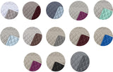 Estoralis | AVA | Colcha boutique reversible | Para todas las estaciones | Color - Blanco/Gris pardo | Para Cama 180 Cm. (270 X 270 Cm. Ancho X Alto) | Edredón acolchado Edredones y colchas Naty Tienda