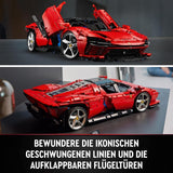 LEGO Technic Ferrari Daytona SP3 Model Kit Escala 1:8, Súper Auto Deportivo Rojo, Modelo de Auto Ampliado Artículo de Coleccionista, Ultimate Car Concept 42143 Juegos de Construcción Ver en LEGO-Store
