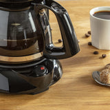 FG150813 Cafetera Subito, 6 tazas, Negro/Acero inoxidable
