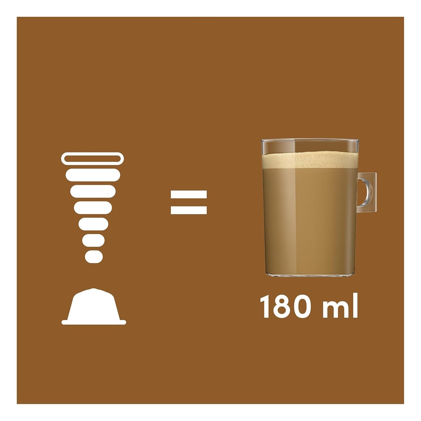 NESCAFÉ DOLCE GUSTO Café au Lait Kaffeekapseln Paquete de 6 (6 x 16 Kapseln)