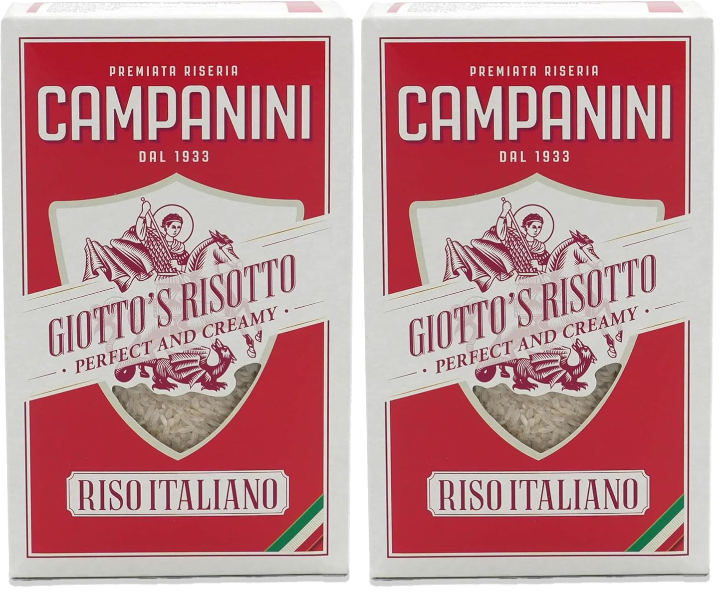 Arroz original para risotto | Arroz campanini para risotto | 1000g | de Italia | Risottos y sopas