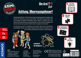 Muere Drei??? Niños - Puzzle de crímenes - Atención, monstruo marino De KOSMOS 680664, 150 piezas, Brilla en la oscuridad, Lectura, puzzles, resolución de puzzles, puzzle de detectives para niños a partir de 7 años Puzzle Naty Shop