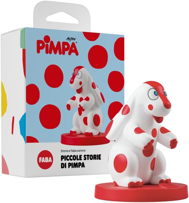 Figura sonora - Cuentos de Pimpa - Cuentos y cuentos sonoros para niños y niñas de 1 a 3 años - Audible con cuentos y +, juego educativo versión italiana Bebe Toys Naty Shop