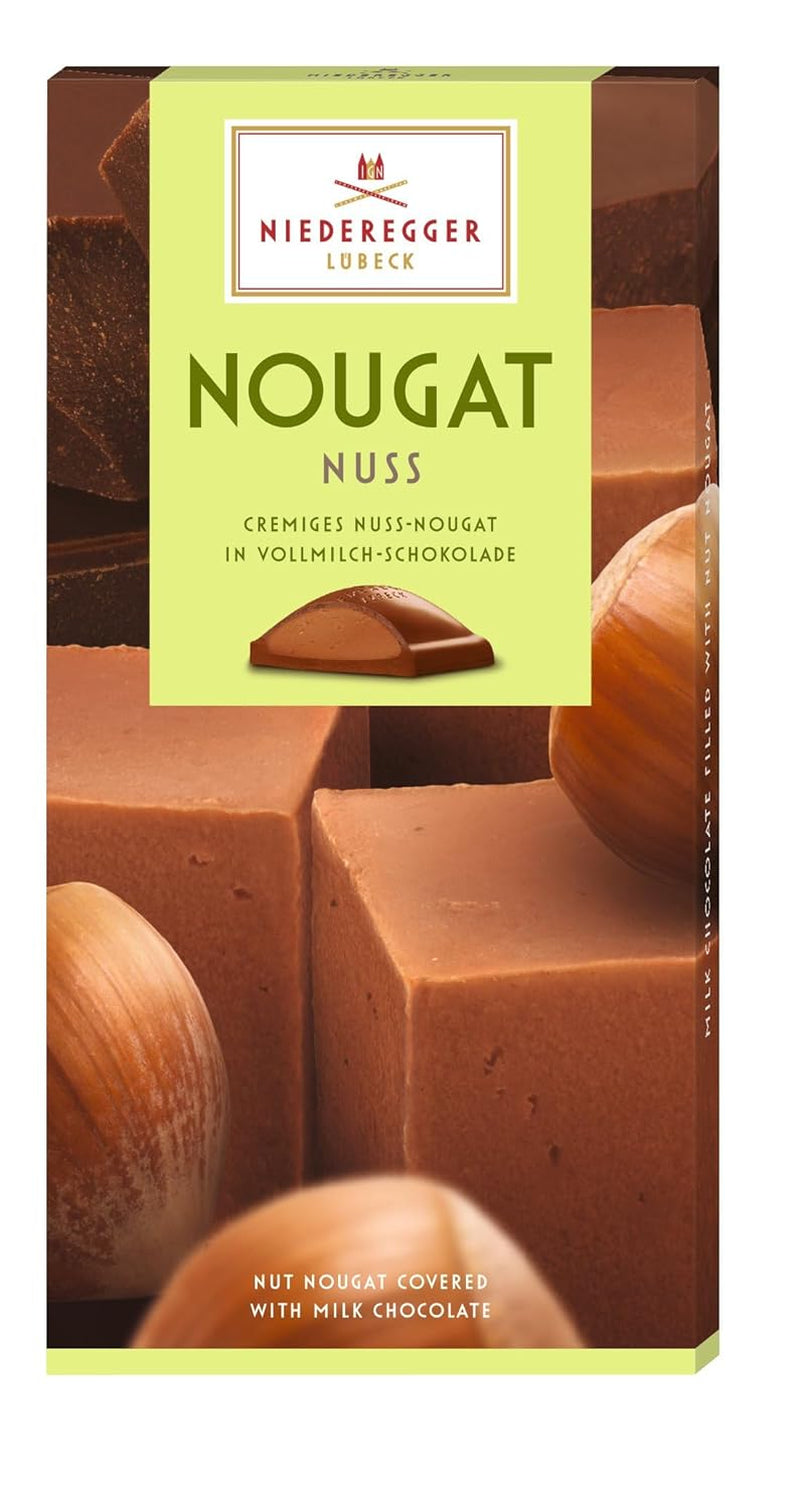 Barra de turrón Niederegger con nueces, 100 g