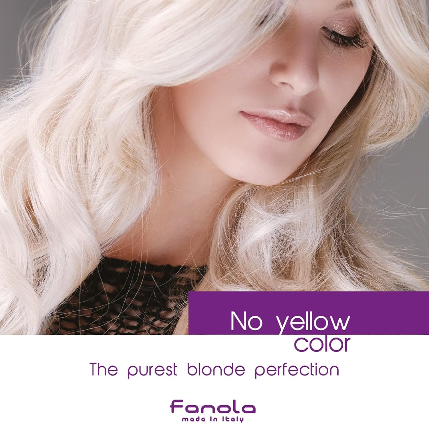 Fanola No Yellow Mask - tratamiento de cuidado, 1 litro Naty Shop mascarilla capilar
