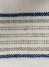 Toison D'Or Angle, 220 X 240 Cm, Blanco/Azul/bisel Edredones y colchas Naty Shop