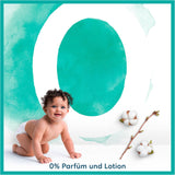 Pañales Pampers para bebé, tamaño 2 (4-8 kg), Harmony, caja de media luna, protección suave para la piel e ingredientes herbales, 240 unidades