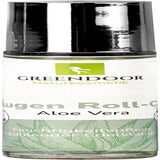 GREENDOOR Eye Roll-On Aloe Vera, sérum natural antiarrugas para ojos, 10 ml Cosmética y Belleza Naty Shop