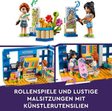 LEGO 41739 Friends Habitación de Liann, Mini juguete con temática artística, pequeño regalo de colección con minimuñecas de Liann, Otoño y Mascotas, serie 2023 Besuche den LEGO-Store