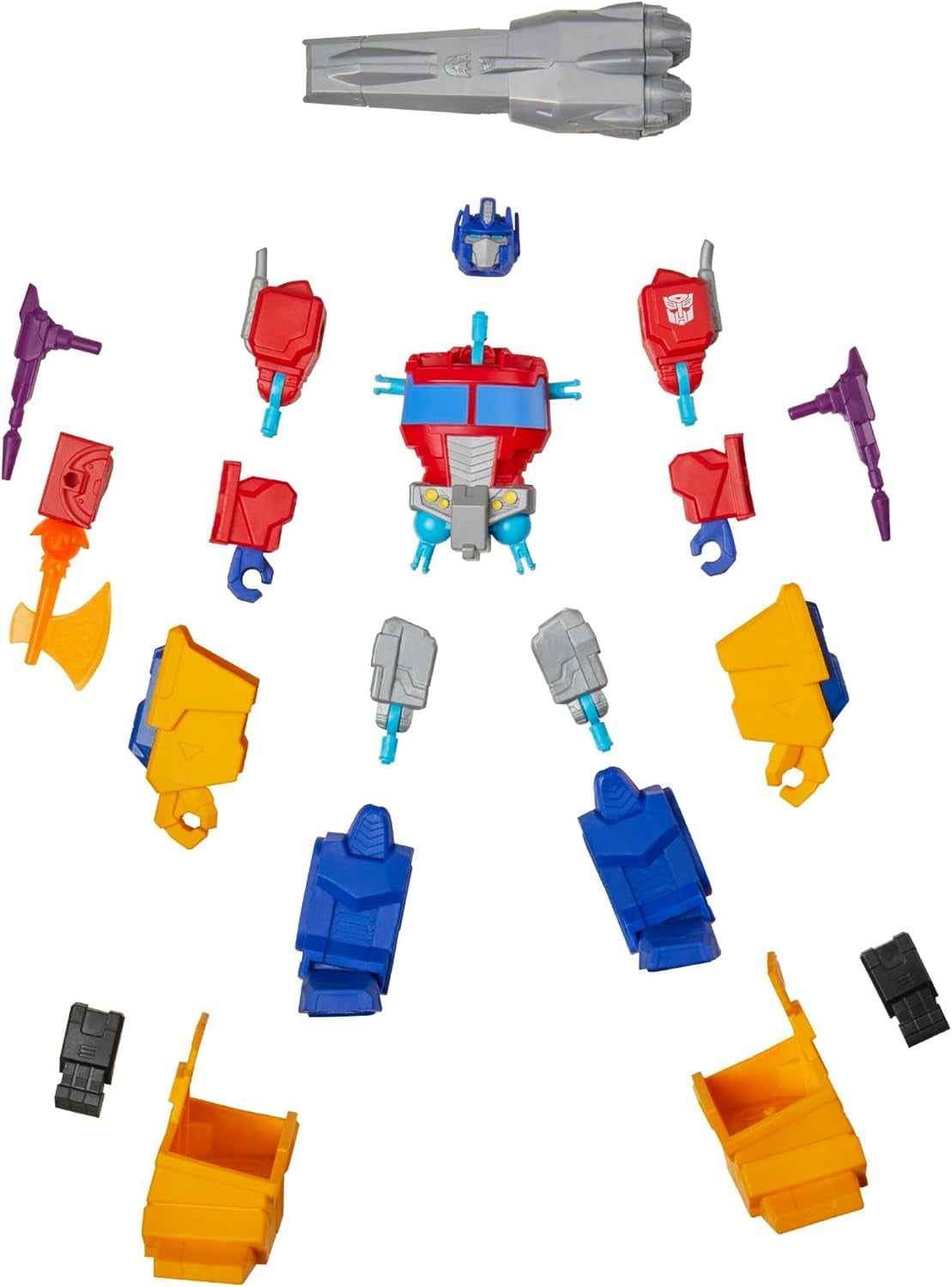 Transformers Mixmashers Optimus Prime Figuras de acción y accesorios de lujo personalizables Figuras de acción Naty Shop