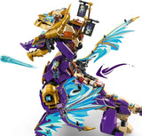 LEGO NINJAGO Dragón Arco de Luz - juguete con 8 minifiguras y una rueda de Spinjitzu - juguete de construcción ninja interactivo para niños y niñas mayores de 9 años - idea de regalo para fans 71836 Juegos de construcción Besuche den LEGO-Store