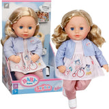 BABY born Sophia Rose - Muñeca blandita de 36 cm - Muñeca con pelo rubio de alta calidad y ojos soñolientos - Apto para niños a partir de 1 año