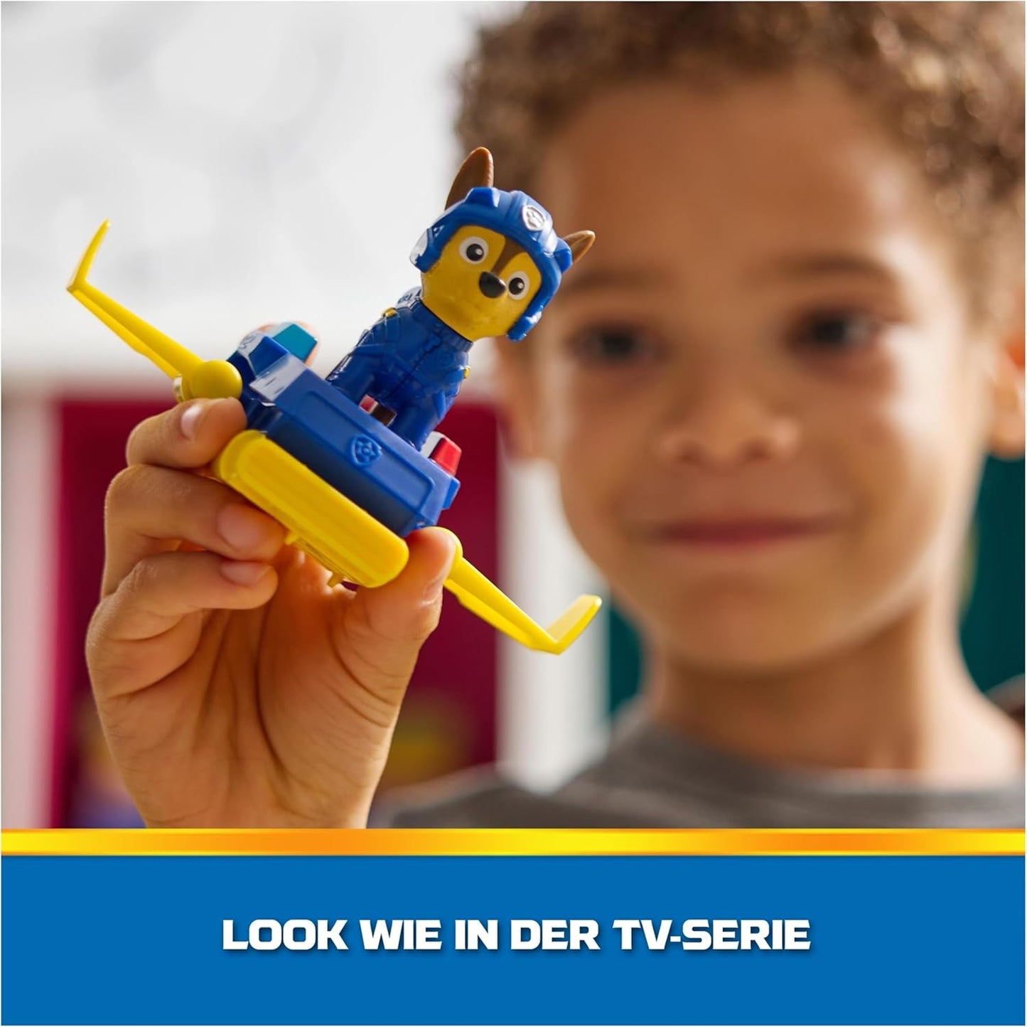 PAW PATROL Chase Action Pup Mini avión de rescate con alas plegables, juguete para niños de 3 años, figuras de acción Naty Shop