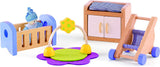 Hape E3459 - Habitación infantil, pequeña Naty Shop casas de muñecas Habitación infantil