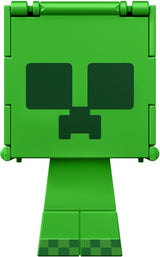 Mattel Minecraft Flippin' Figs Oveja y Pollo Paquete de 2 con Figuras de Juego 2 en 1, Cabezas Grandes y diseño de píxeles HXK17 Figuras de acción Naty Shop Creeper
