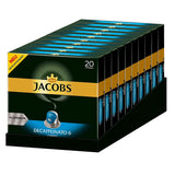 Kaffeekapseln Espresso Intenso, Intensität 10 von 12, 10 x 20 Getränke & Kaffeekapseln Lungo Decaffeinato- Intensität 6- 200 Nespresso compatible Kapseln, 10er Pack, 10 x 20 Getränke