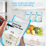 Edibaby, Bolsas para leche materna, 100 piezas, Esterilizadas, sin BPA Accesorios Alimentación y Lactancia Tienda Bebe Naty