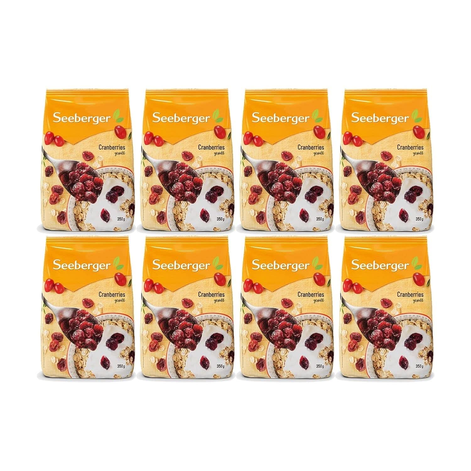 Seeberger, Arándanos Canadienses Mitad, Afrutados y Dulces Naty Shop Productos Deshidratados