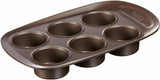 Pyrex BANDEJA 6 MAGDALENAS ASYMETRIA PX Muffinförmchen, Metall, Bunt, 6 Magdalena Moldes y bandejas para repostería Naty Shop 6 Magdalena