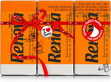 Pañuelos de bolsillo RENOVA ORANGE FIZZ 6 paquetes