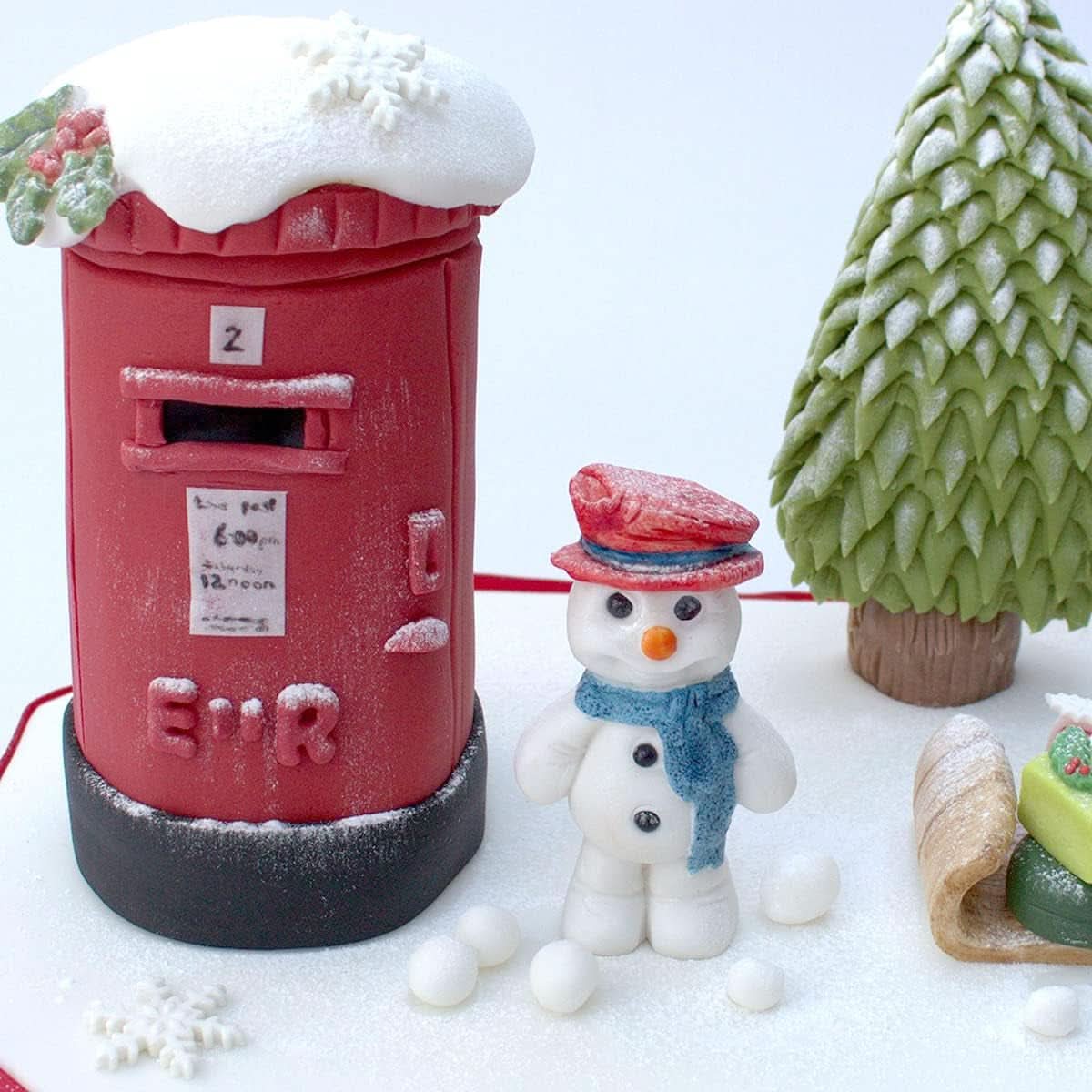 Katy Sue, Molde de Silicona, Muñeco de Nieve Cocina Naty Shop