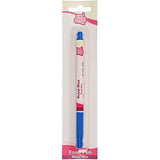 Funcakes Rotuladores colorantes alimentarios, azul real: rotuladores colorantes alimentarios, punta flexible para líneas gruesas y finas, bolígrafo comestible para galletas, pasteles, fondant y más, ideal para personalización, certificado Halal