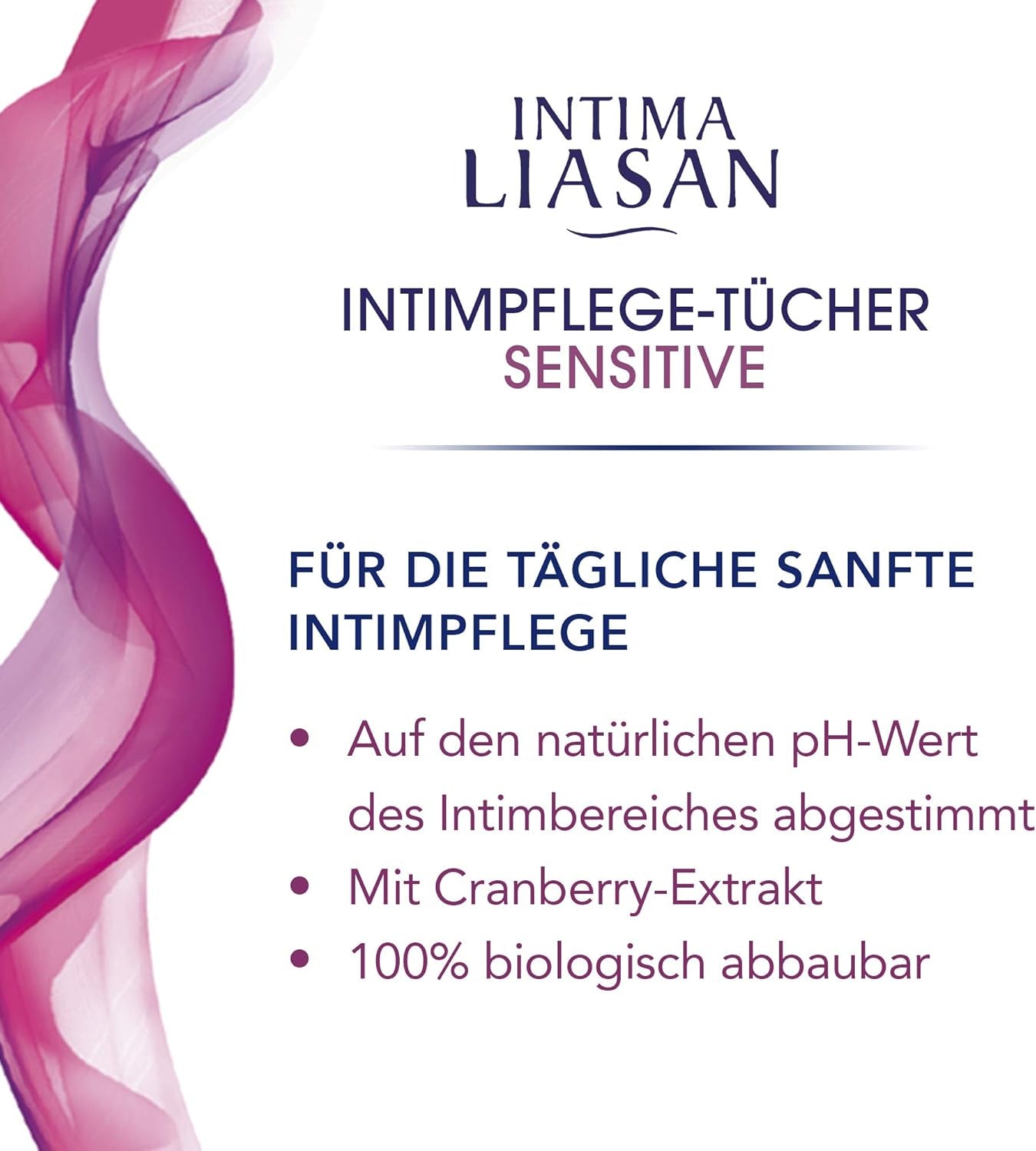 Intima by Sagrotan Toallitas de cuidado íntimo Sensitive, sin jabón y sin alcohol, 30 piezas (paquete de 4)