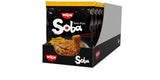 Nissin Bag Soba Noodles - Fideos instantáneos japoneses clásicos, paquete de 9 estilo wok con salsa Yakisoba, comida asiática de cocción rápida (9 x 109 g)