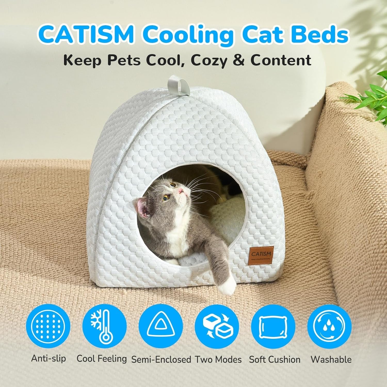 Mantas y Muebles, Mascotas, Casas y Cuevas, Gatos, Camas para gatos, Gatos - camas, colchones