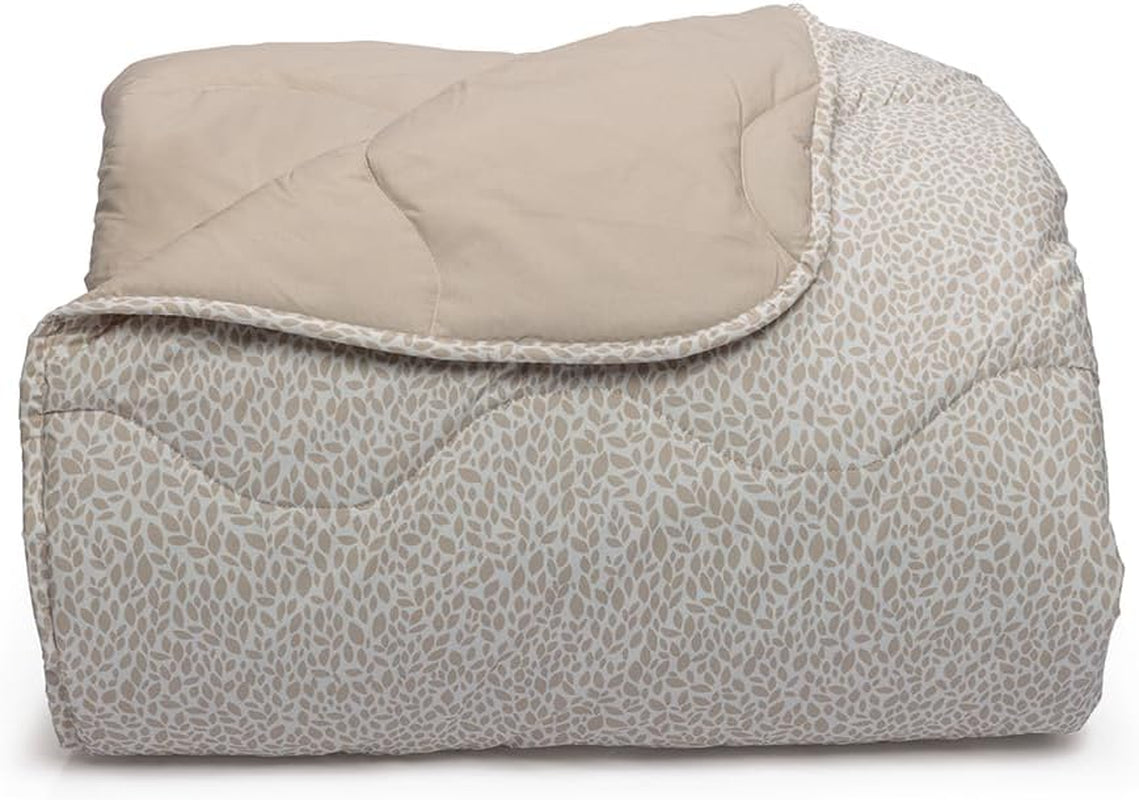 Foppapedretti Notte & Natura edredón pétalos de salvia, funda, 100% algodón, hecho en Italia Edredones y edredones Naty Shop Flores arena King Single