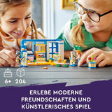 LEGO 41739 Friends Habitación de Liann, Mini juguete con temática artística, pequeño regalo de colección con minimuñecas de Liann, Otoño y Mascotas, serie 2023 Besuche den LEGO-Store